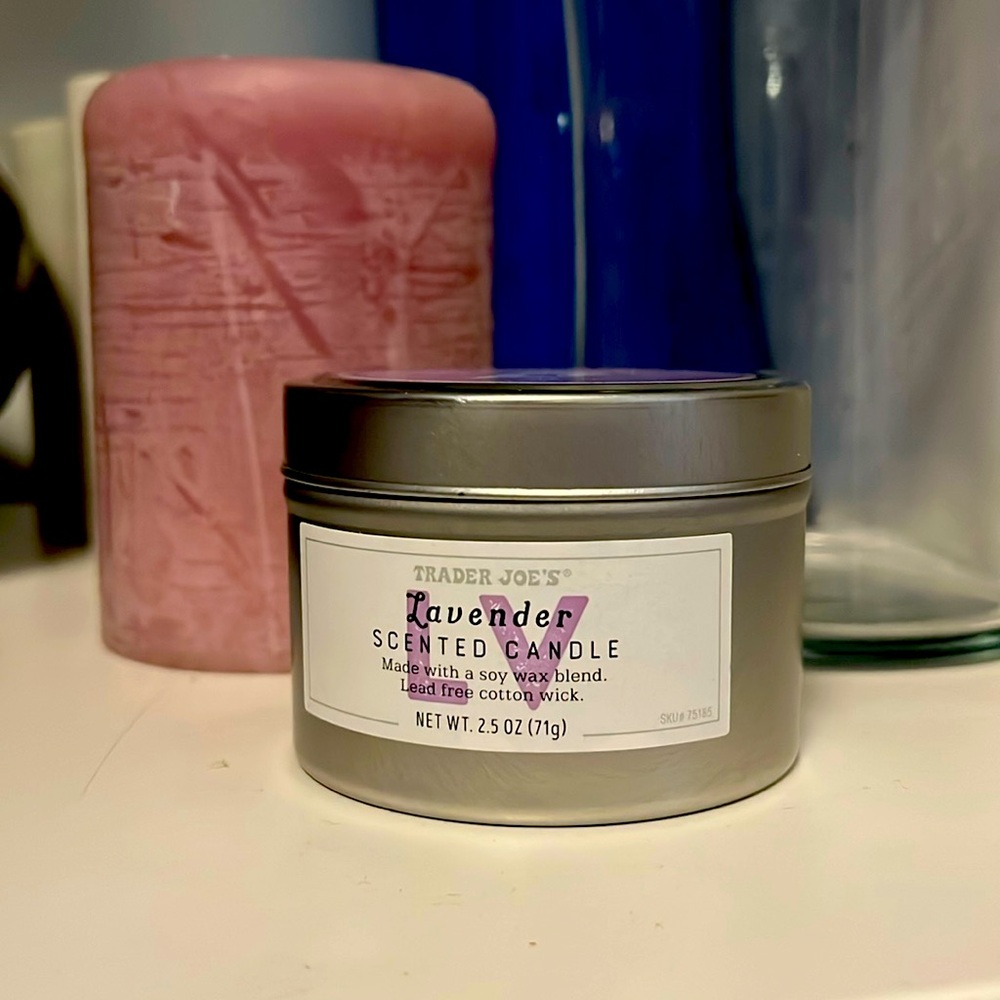 Lavender Scented Candle